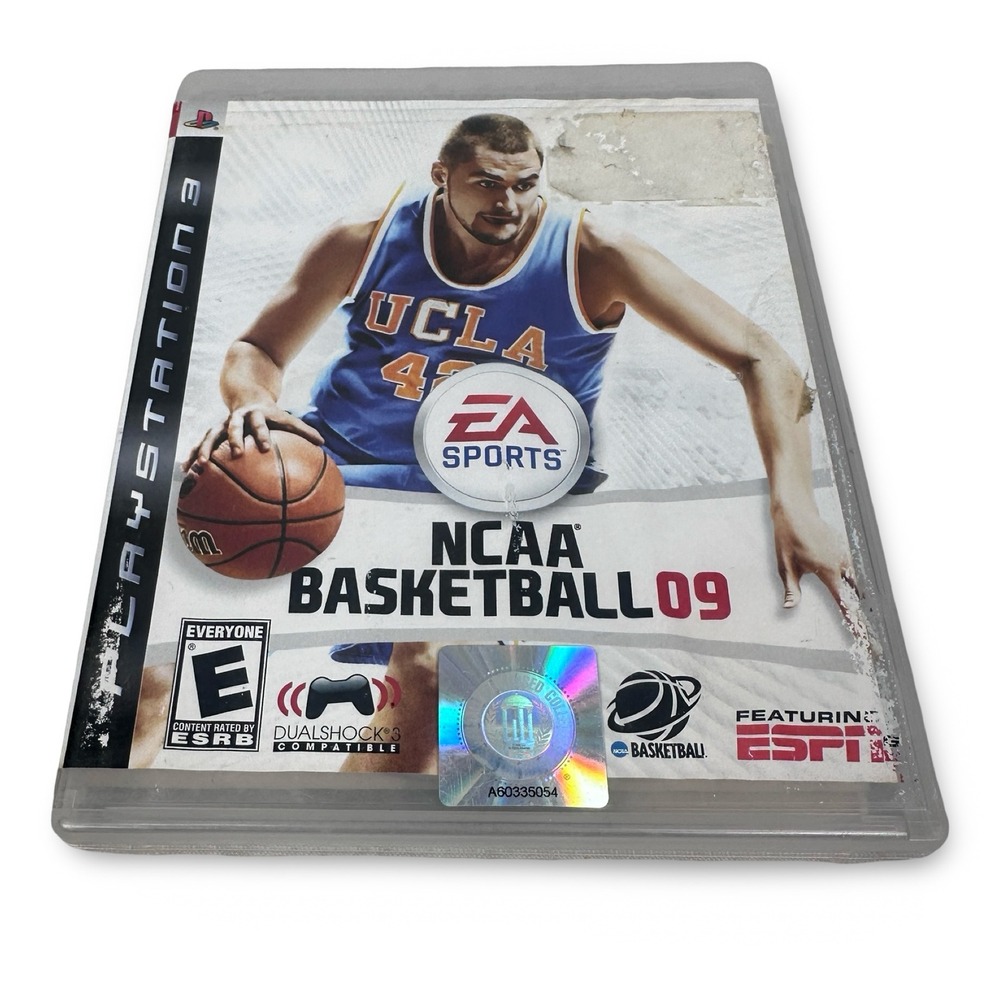 EA Sports NCAA Basketball 09 Sony PlayStation 3 PS3 2008 NOT Complete